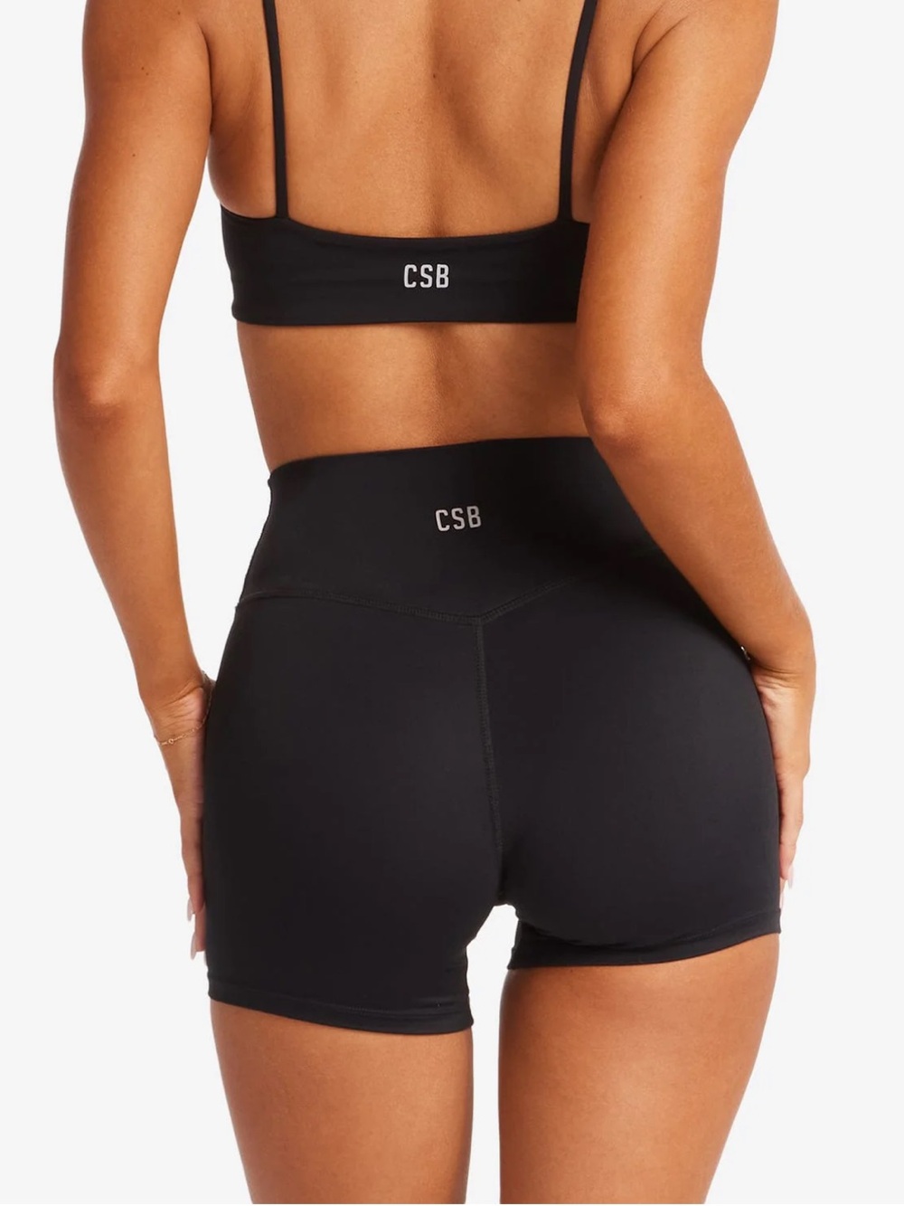 NWOT CROP SHOP BOUTIQUE Freedom Shorts 4" - Black - Size small